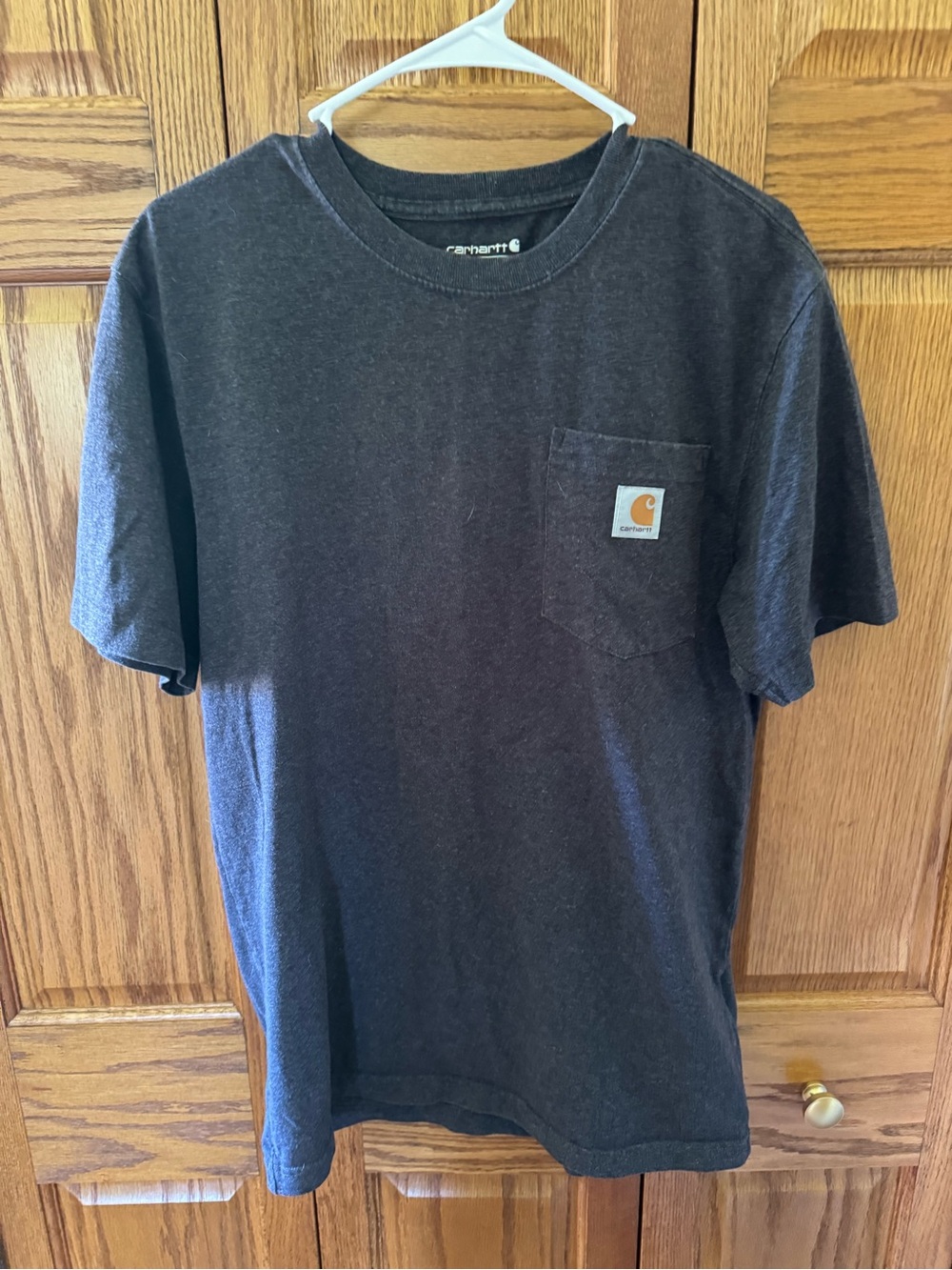 Carhartt Pocket T-Shirt in Grey